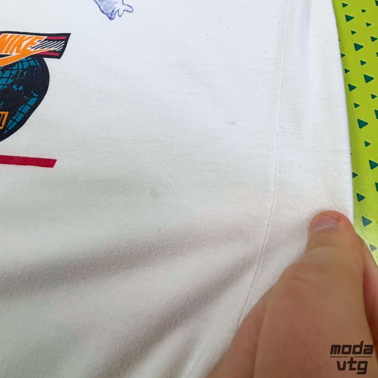 Vintage 90s Nike Sergey Bubka T-Shirt White Barcelona Olympics Graphic