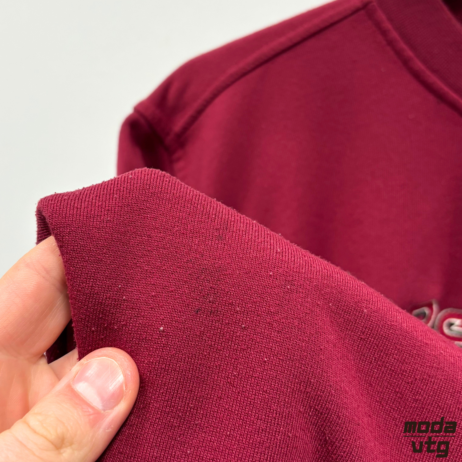 Vintage 90s Reebok Sweatshirt Burgundy Small Retro Crewneck