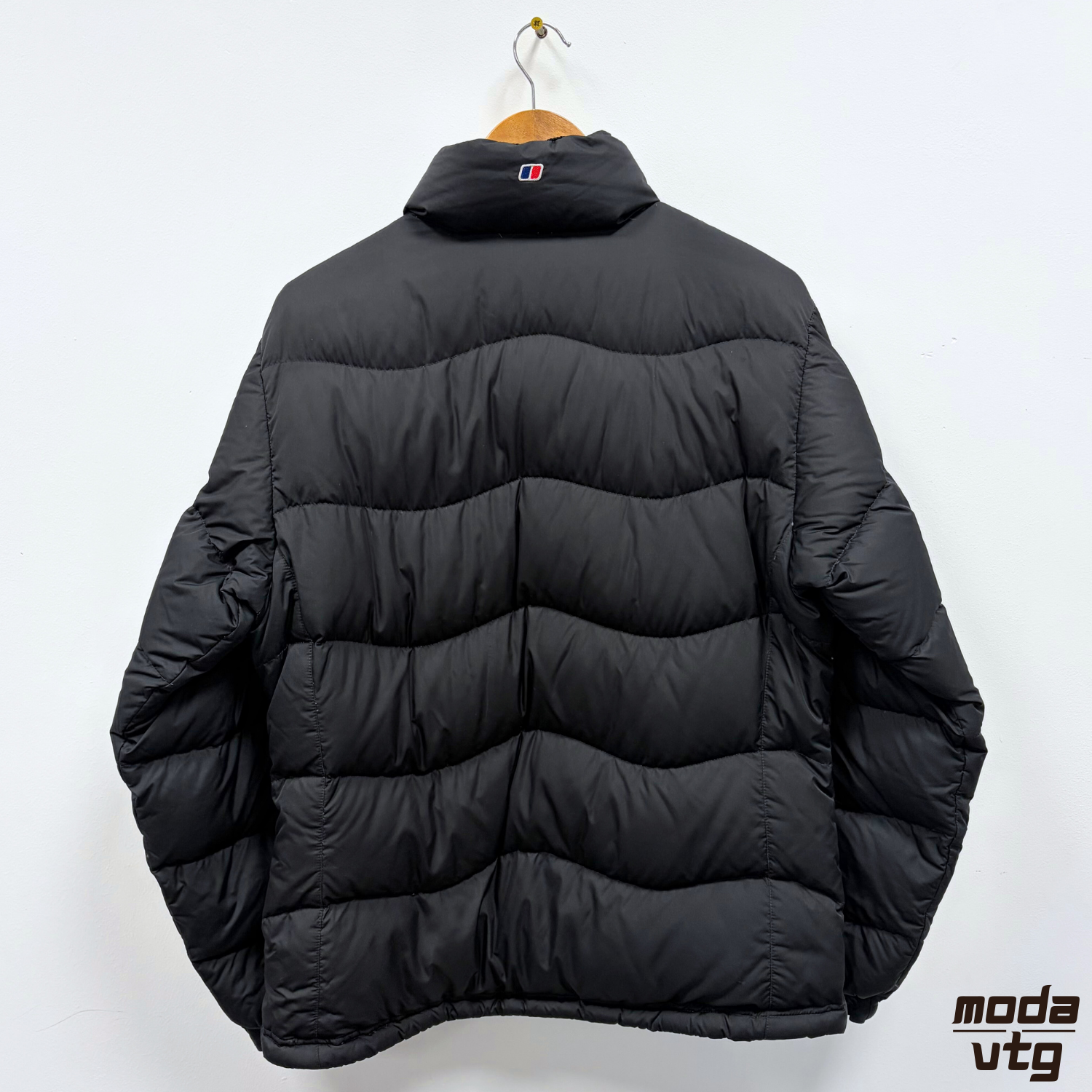 Vintage Y2K Berghaus Puffer Coat Black Women’s Large Winter