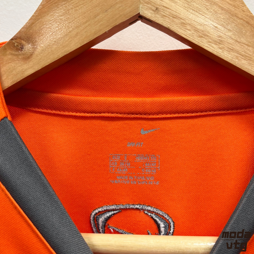 Vintage 2006/07 Valencia CF Jersey Orange Small Nike Training Retro