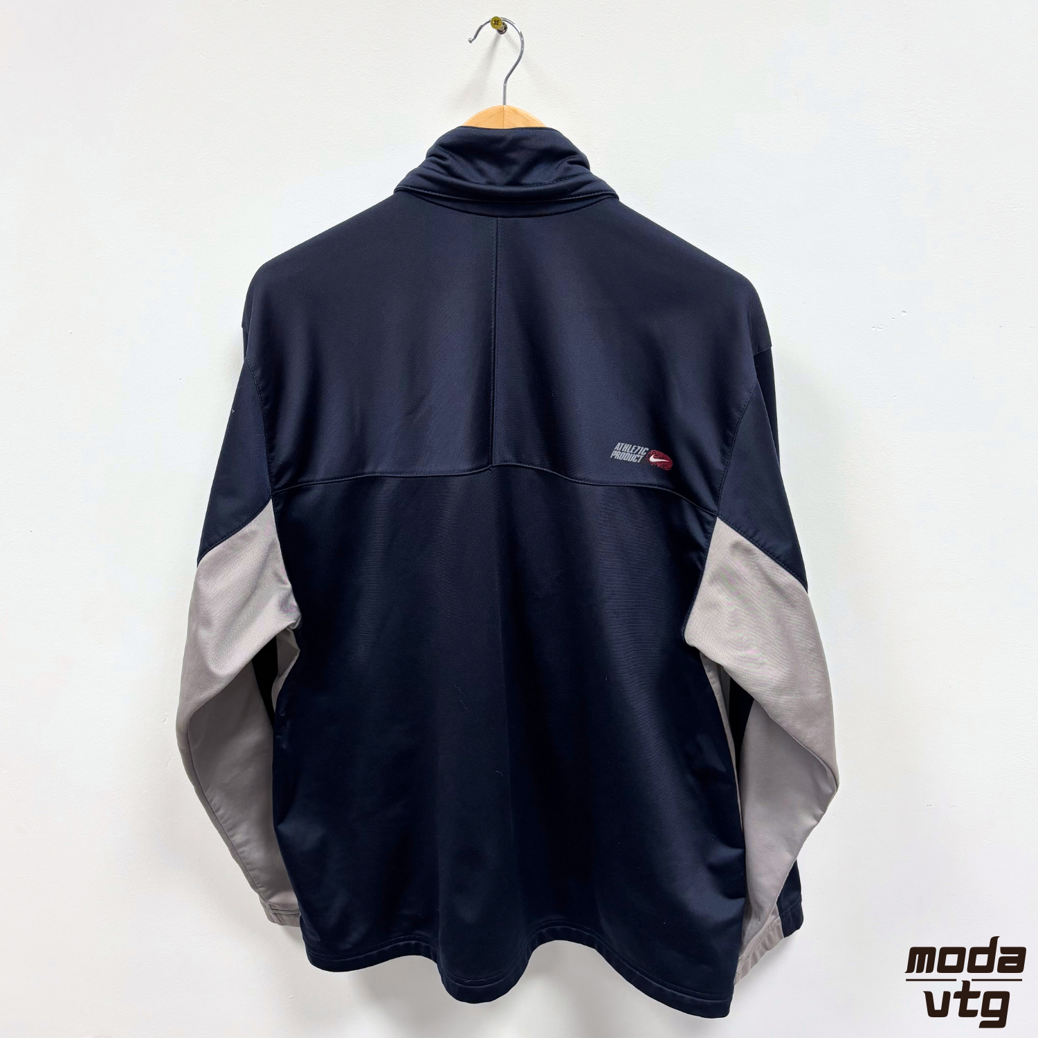 Vintage Y2K Nike Track Jacket Navy Large Retro