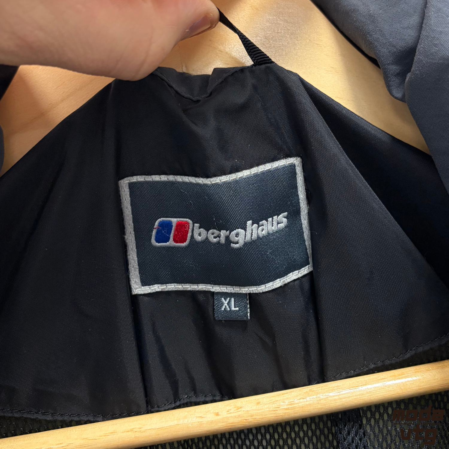 Vintage Y2K Berghaus Raincoat Navy XL Goretex Winter Walking Gorp
