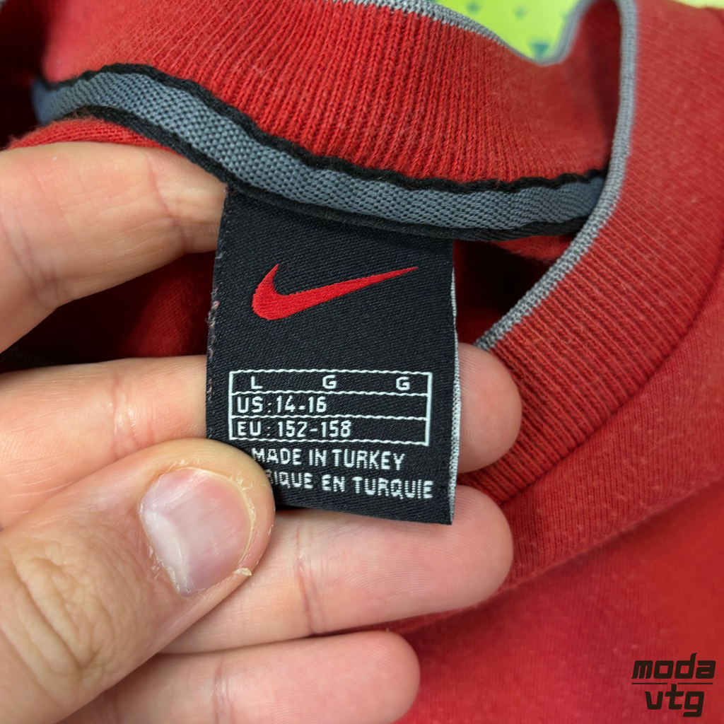 Vintage 90s Nike T-Shirt Red XS Swoosh