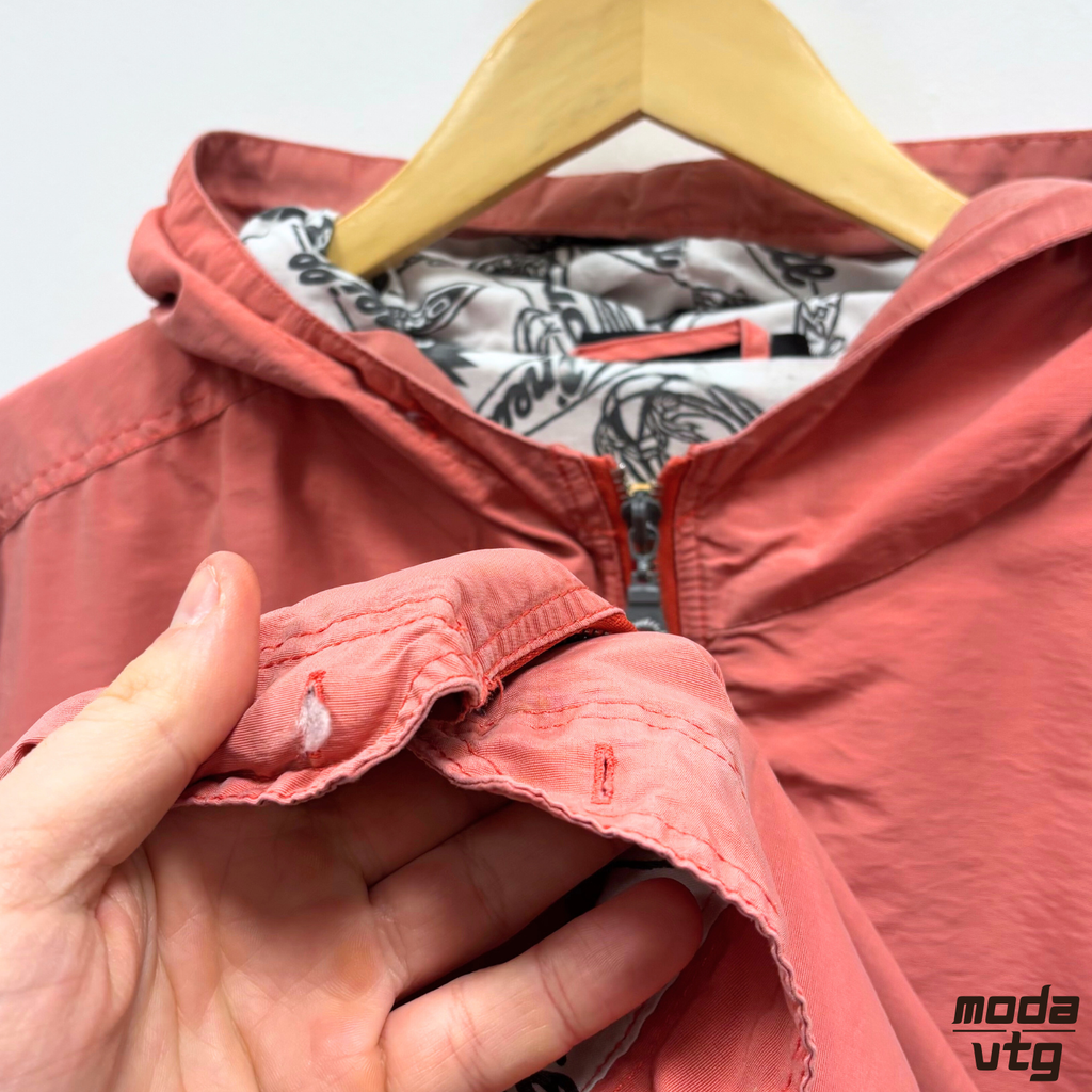 Vintage Y2K O’Neill Raincoat Pink XL