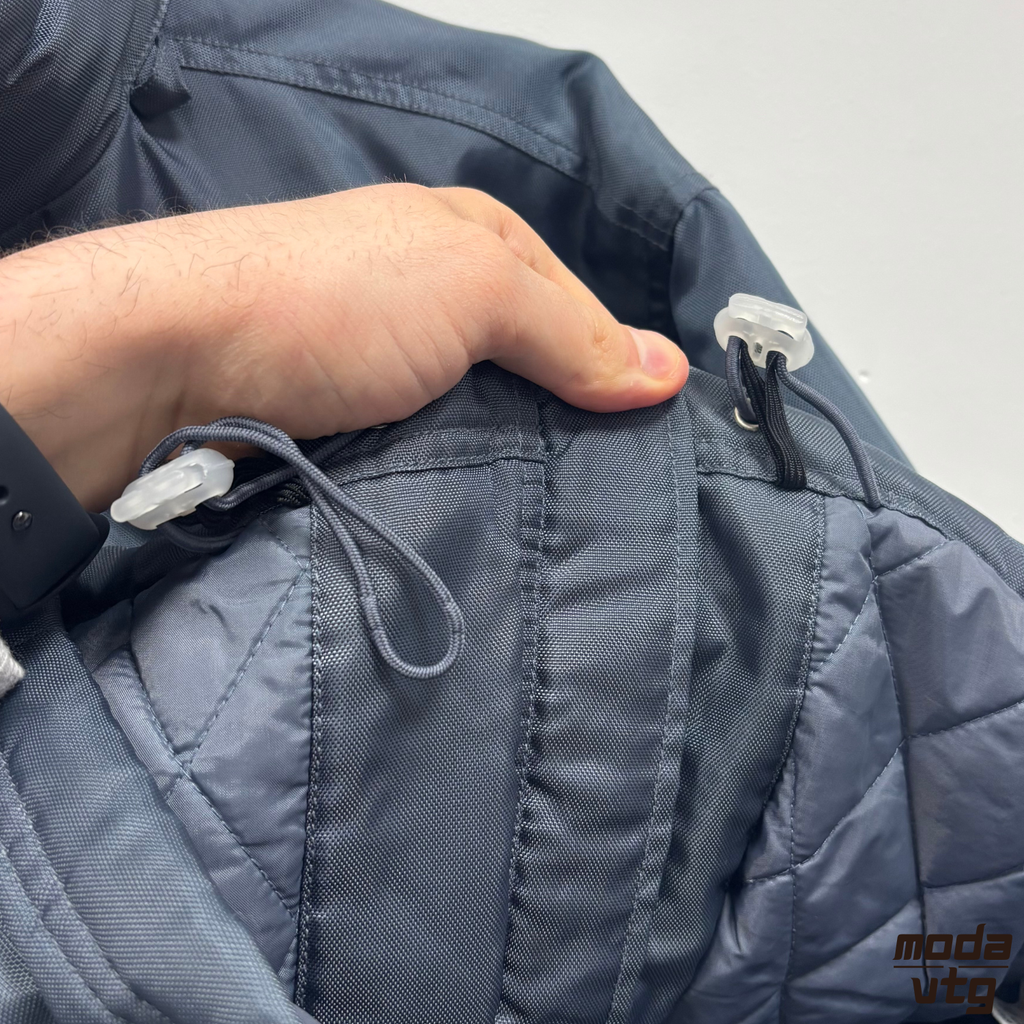 Vintage Y2K Rip Curl Coat Grey Small Winter Retro Unisex