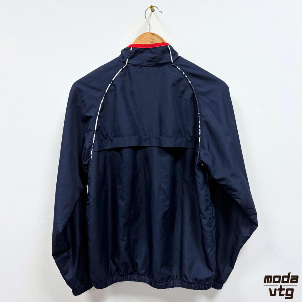 Vintage Y2K England Track Jack Navy Small Unisex Retro Umbro