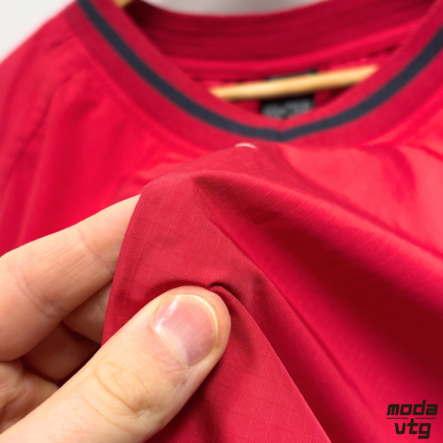 Vintage 1999/01 England Rugby Training Pullover Windbreaker Red Large Retro