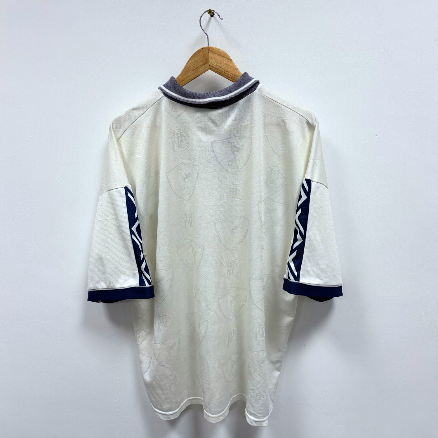 Vintage 1995/97 Tottenham Hotspurs Home Jersey White XL Pony Retro