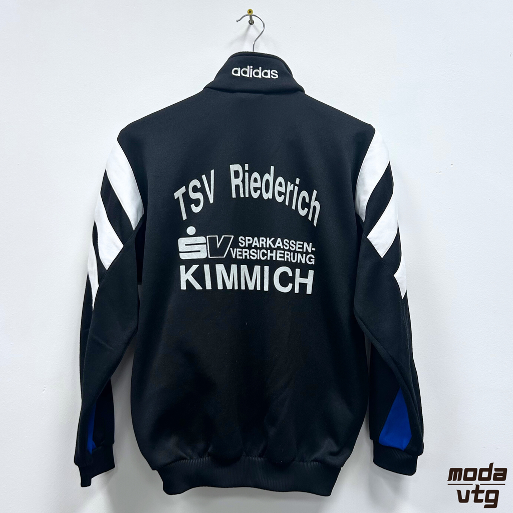 Vintage 90s Adidas Track Jacket Blue Medium Retro Unisex Festival