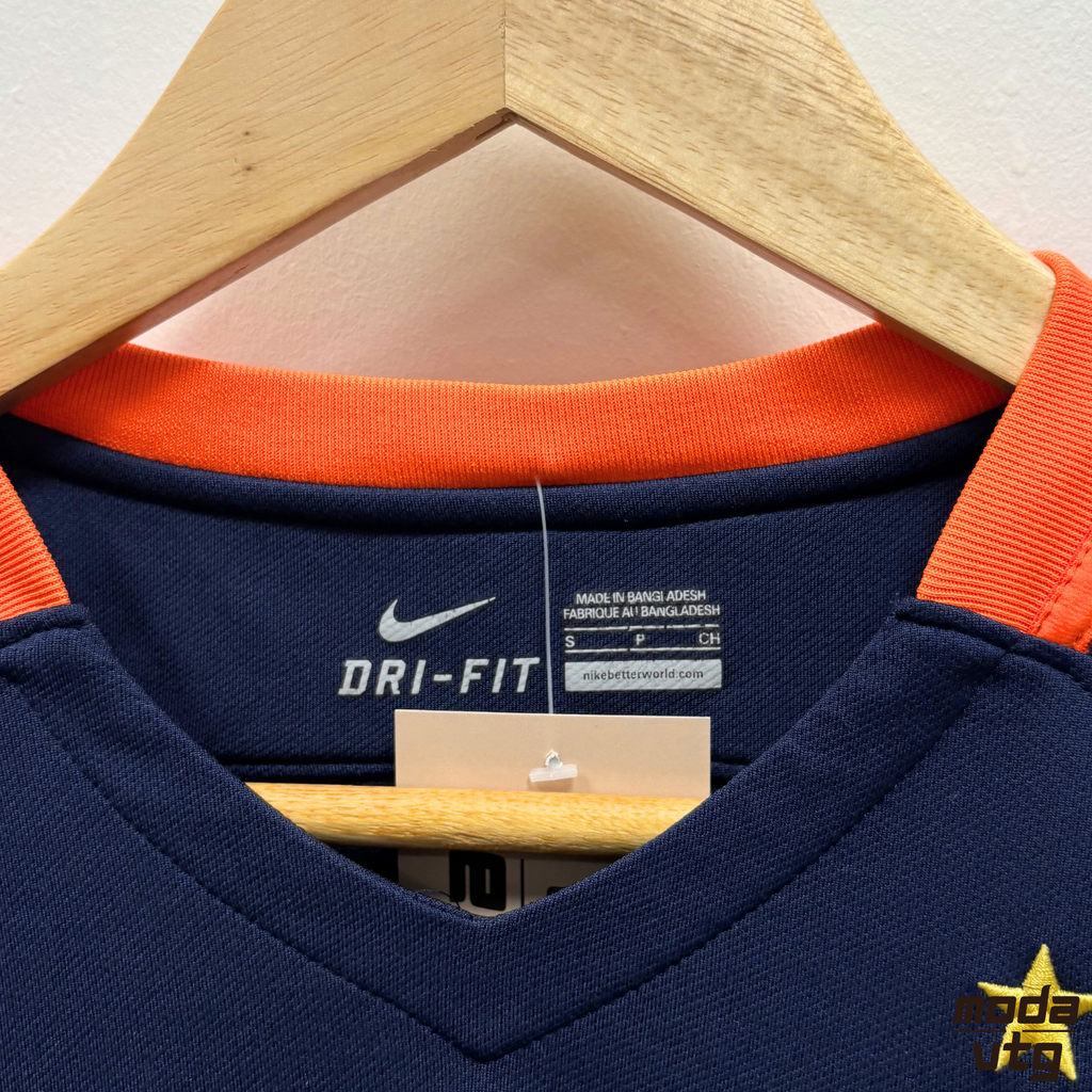 Vintage Y2K Werder Bremen Nike 2015/16 Away Kit Navy Small