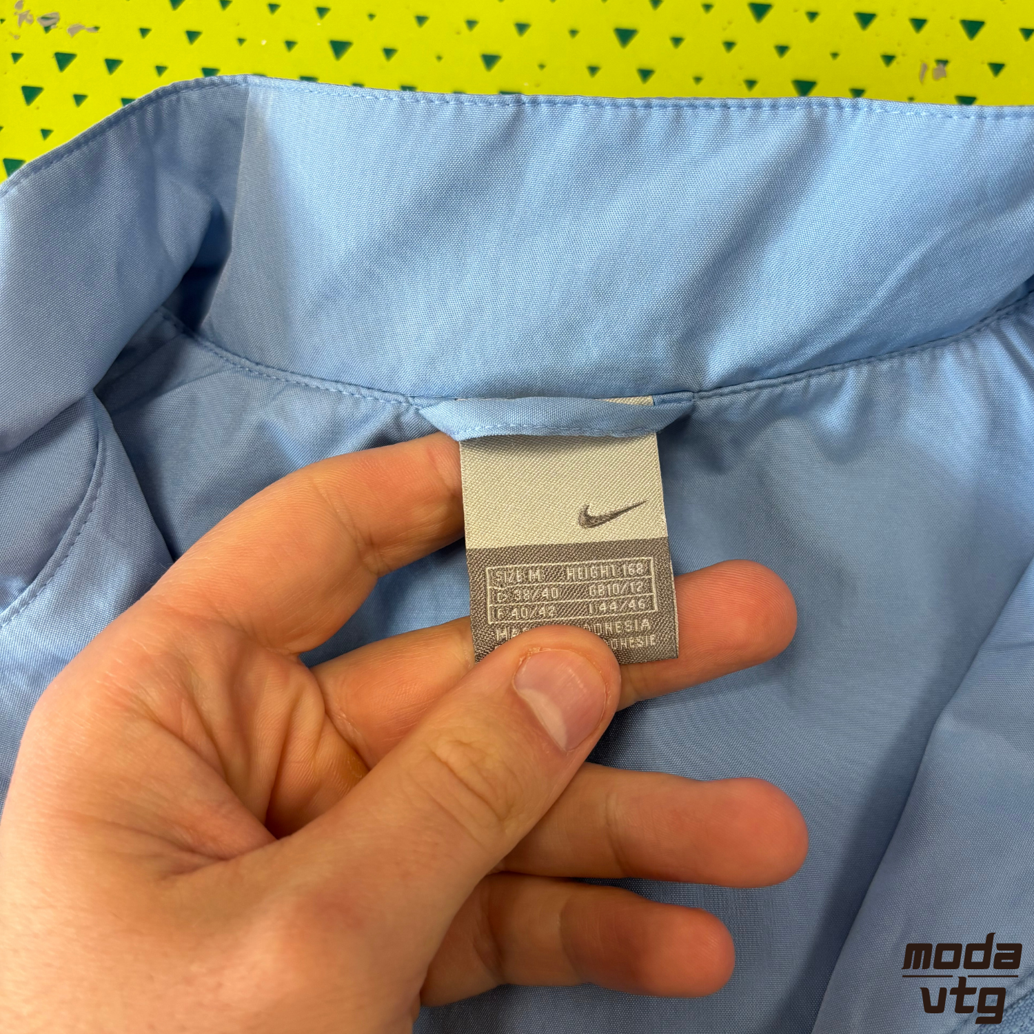 Vintage Y2K Nike Track Jacket Blue Small