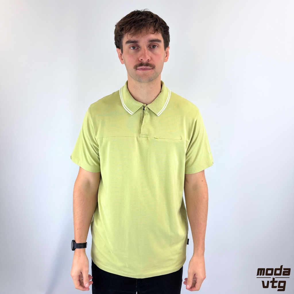 Vintage Y2K Nike Golf Tiger Woods Polo Green XL