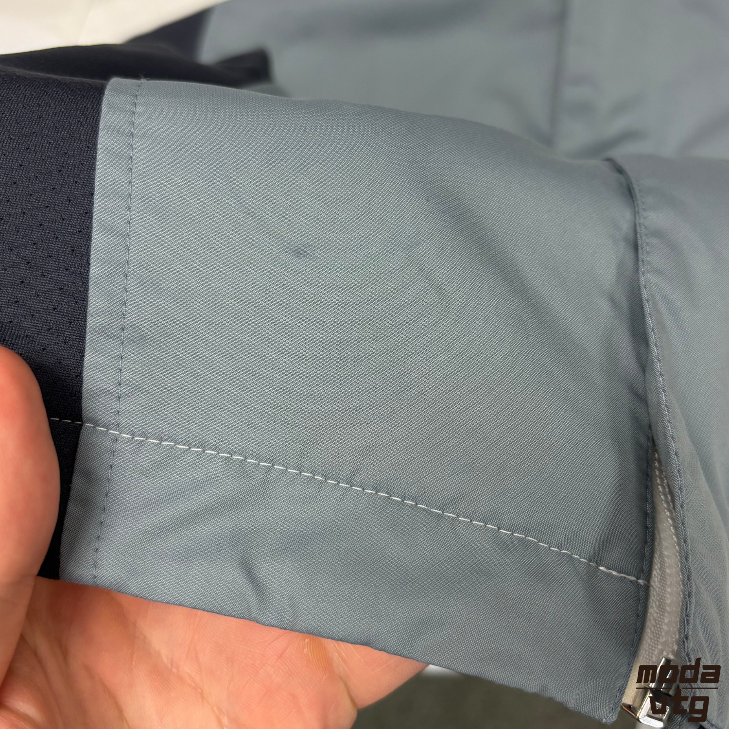 Vintage Y2K Adidas Track Jack Grey Large Retro