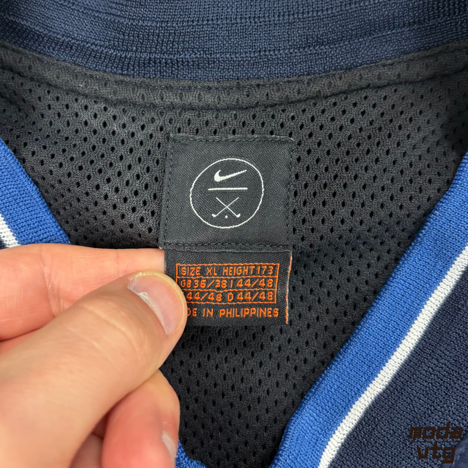 Vintage Y2K Nike Golf Windbreaker Navy XL Pullover