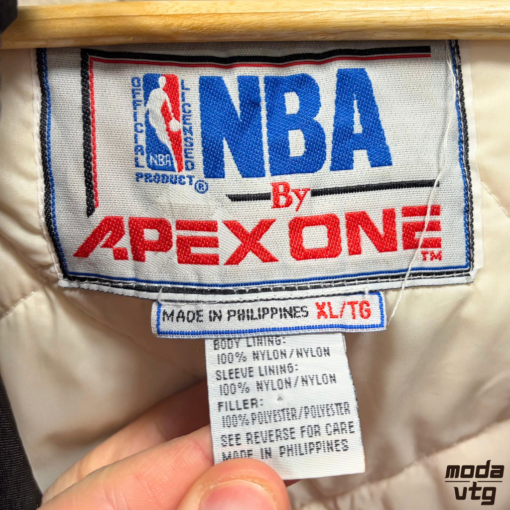 Vintage 90s Chicago Bulls Coat XXL Retro NBA Michael Jordan Apex