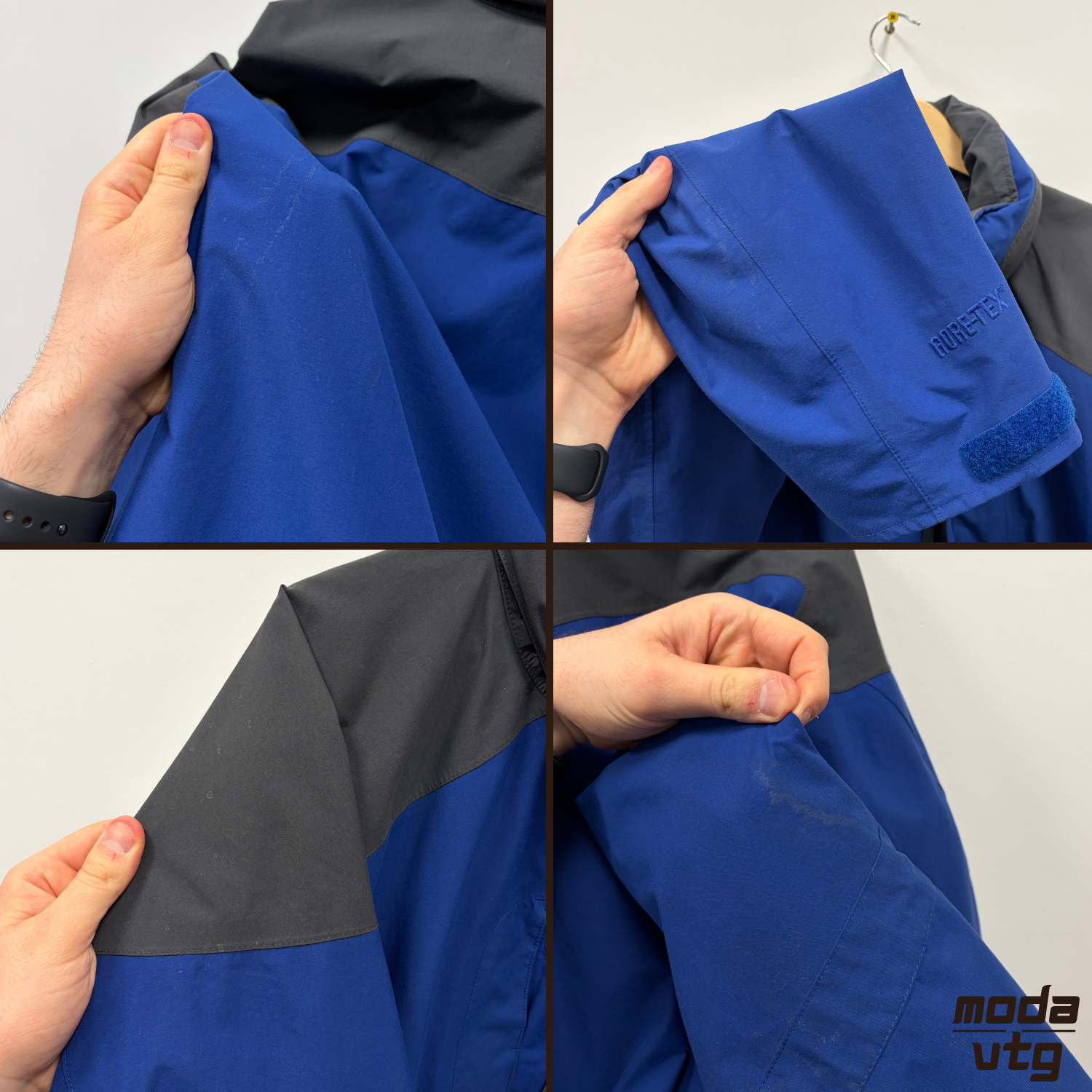 Vintage Y2K Berghaus Raincoat Navy XL Goretex Winter Walking Gorp