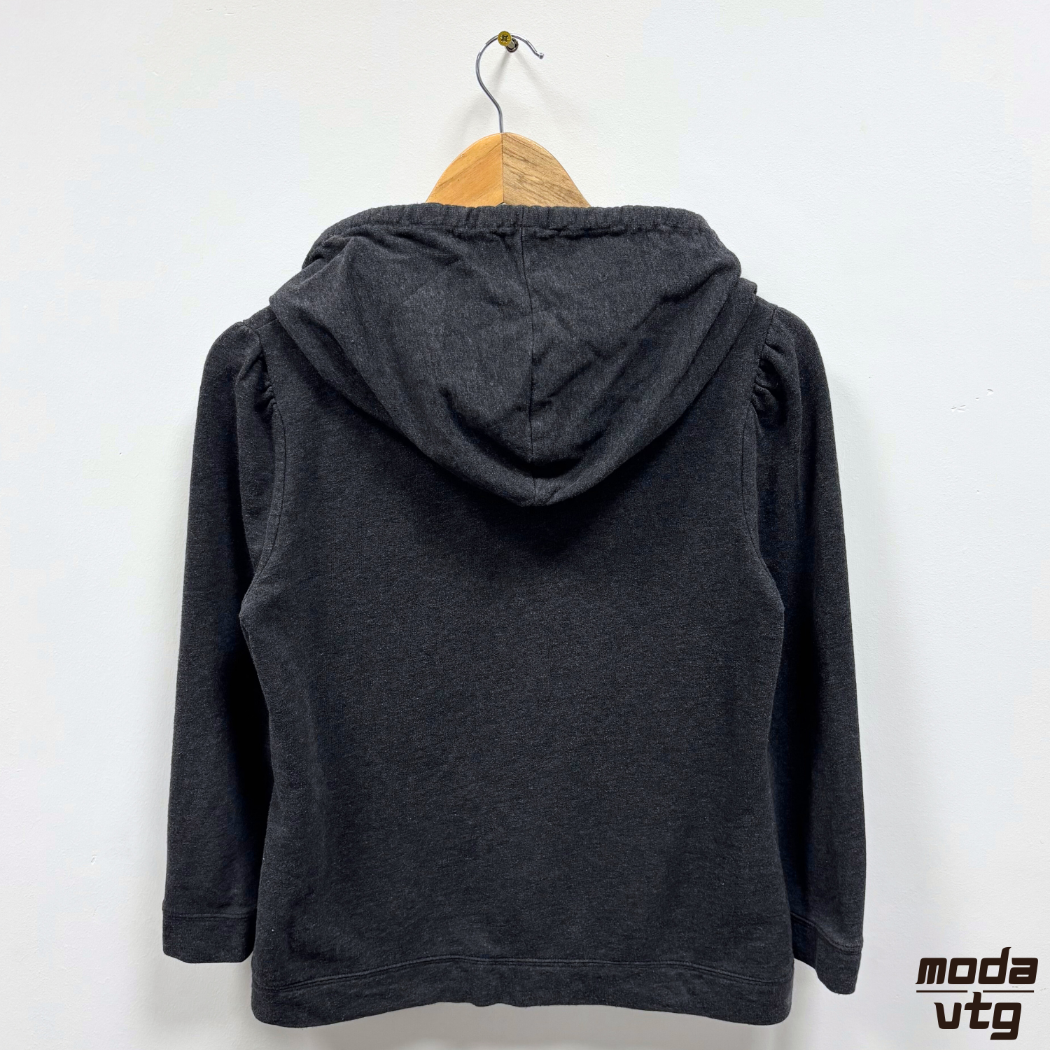 Vintage Y2K Burberry Brit Hoodie Grey Women’s XS Full Zip