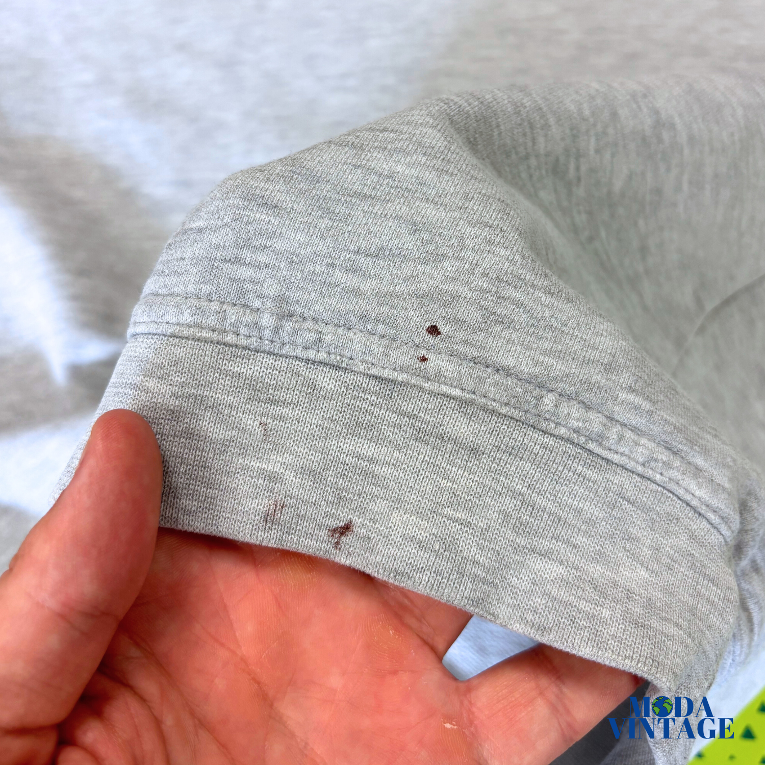 Vintage 90s Nike Sweatshirt Grey Small Swoosh Embroidered