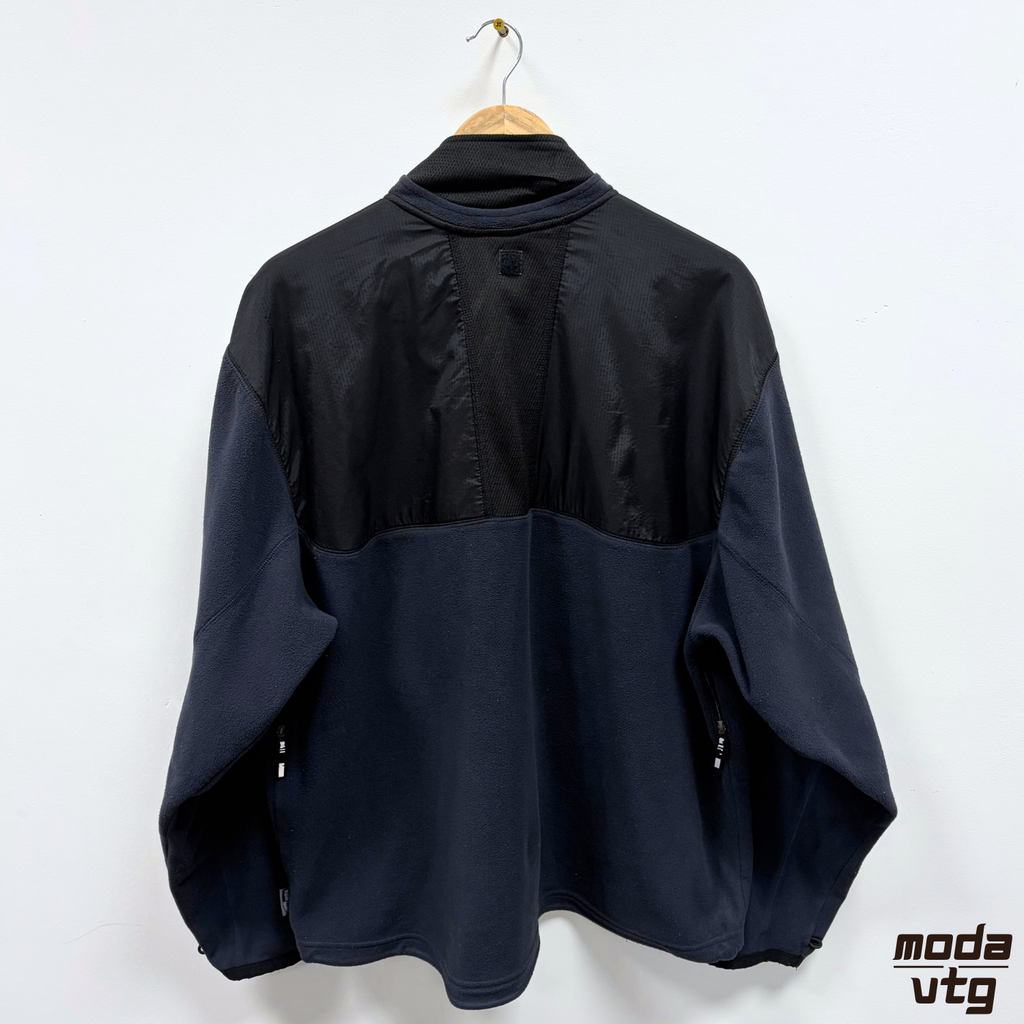 Vintage 90s Adidas Fleece Navy XL Full Zip Retro