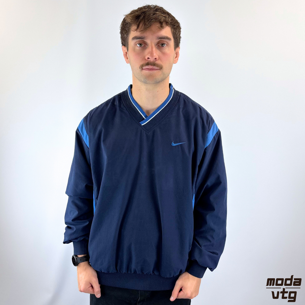 Vintage Y2K Nike Golf Windbreaker Navy XL Pullover