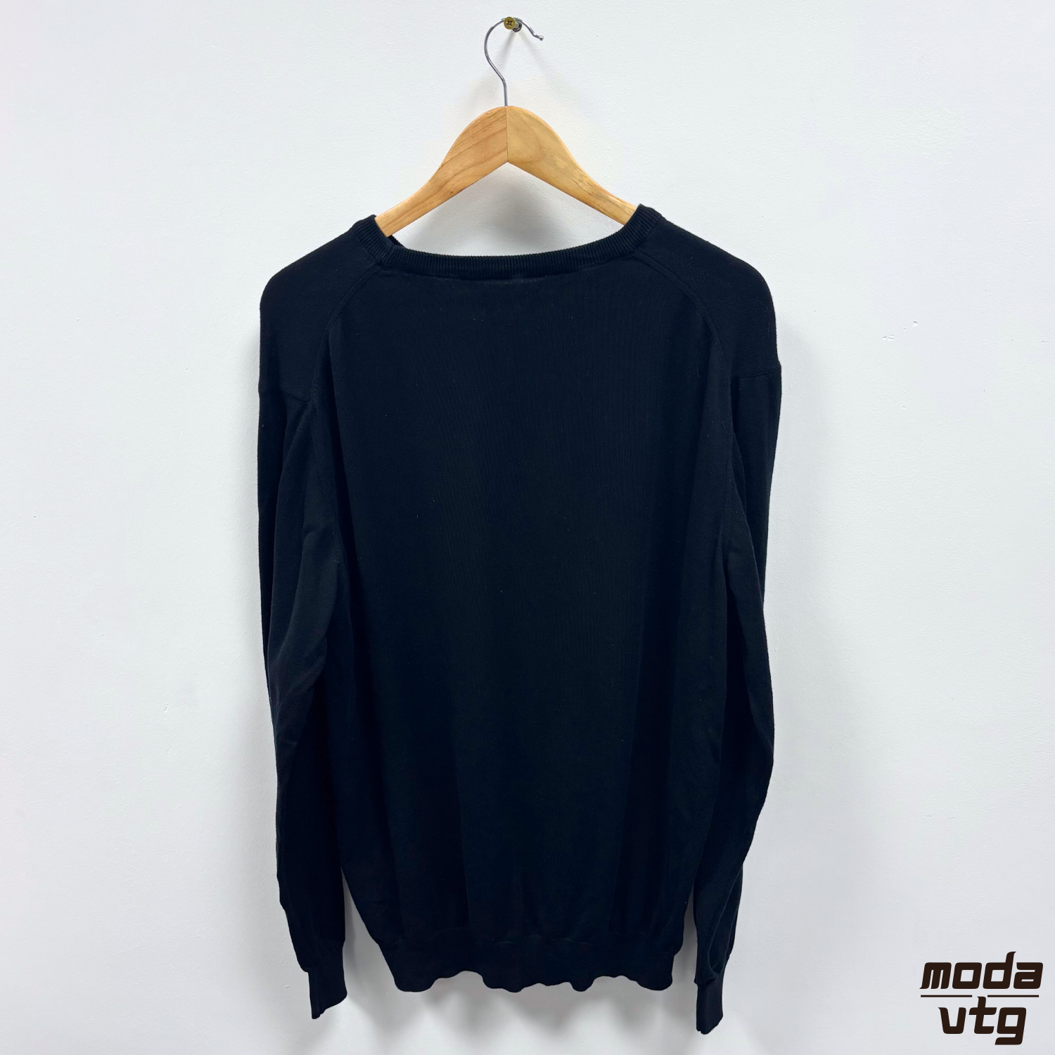 Vintage Y2K GANT Knitted Jumper Black XL