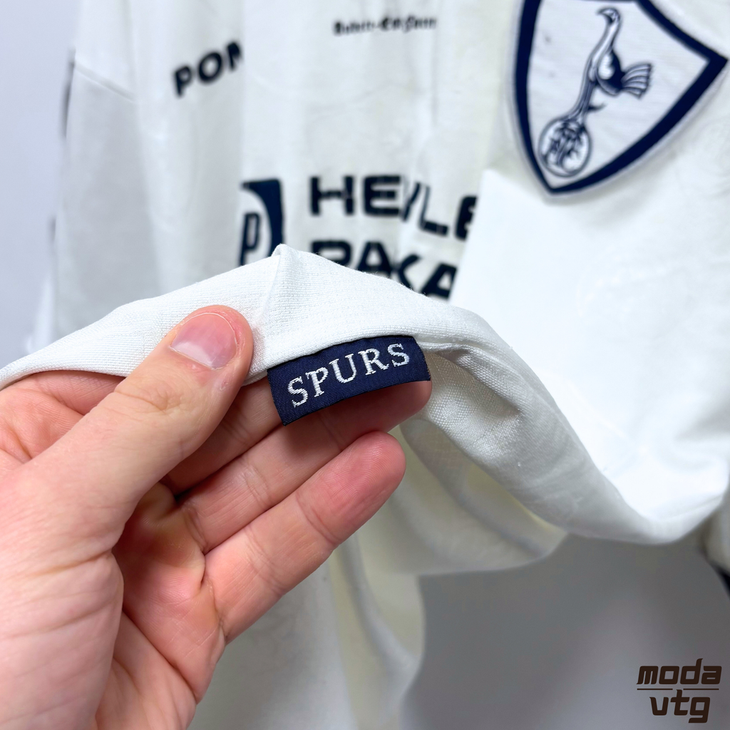 Vintage 1995/97 Tottenham Hotspurs Home Jersey White XL Pony Retro