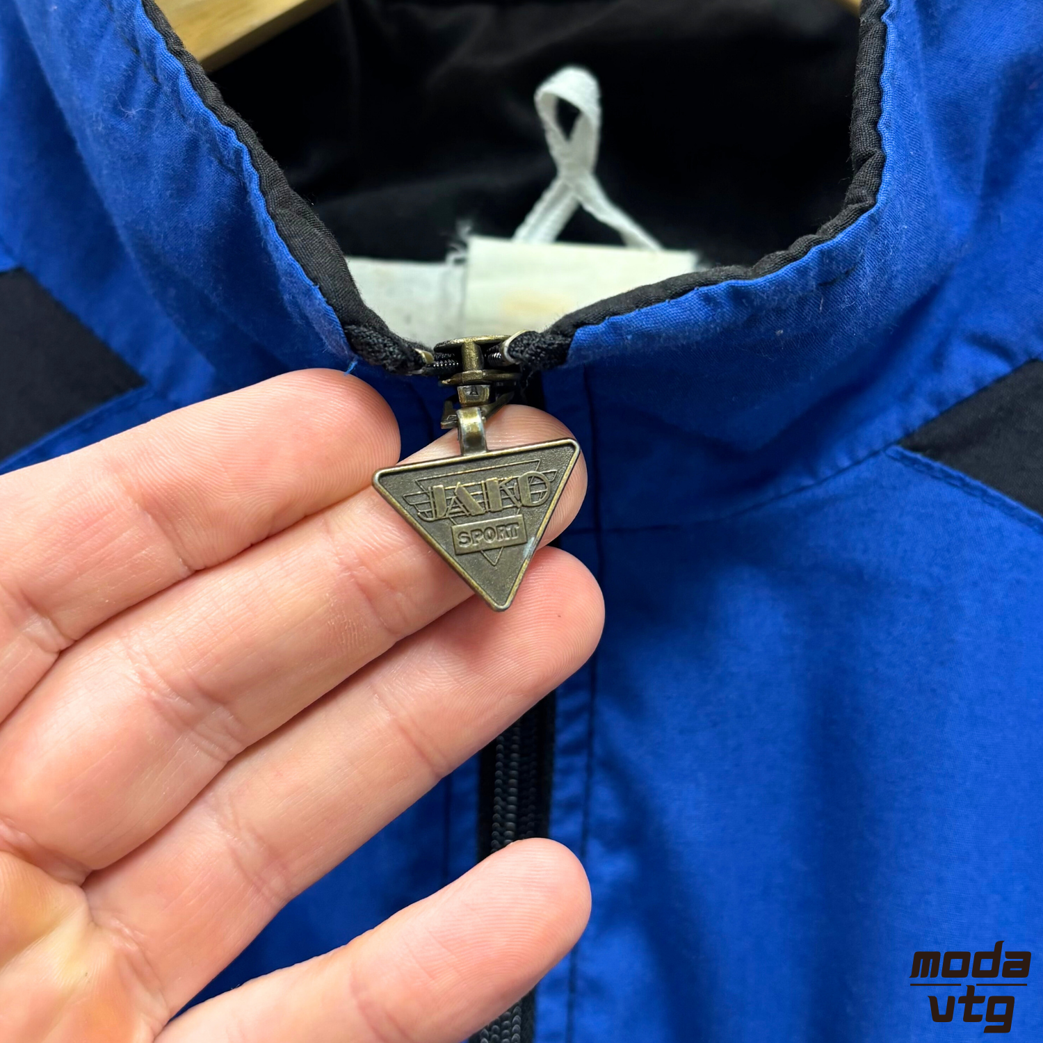 Vintage 90s Jako Track Jacket Blue XL Retro