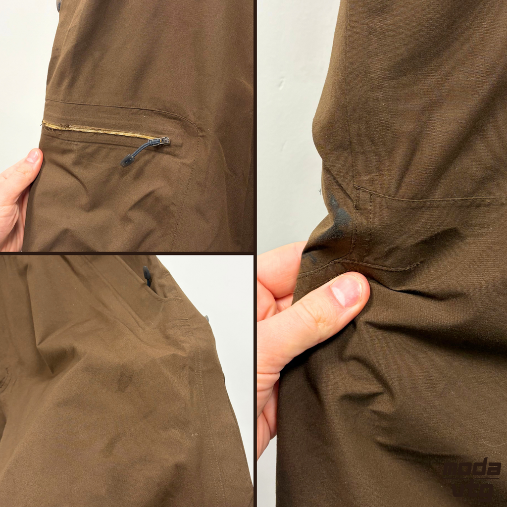 Vintage Y2K Nike ACG Skiing Trousers Brown XL Goretex Retro Snowboarding