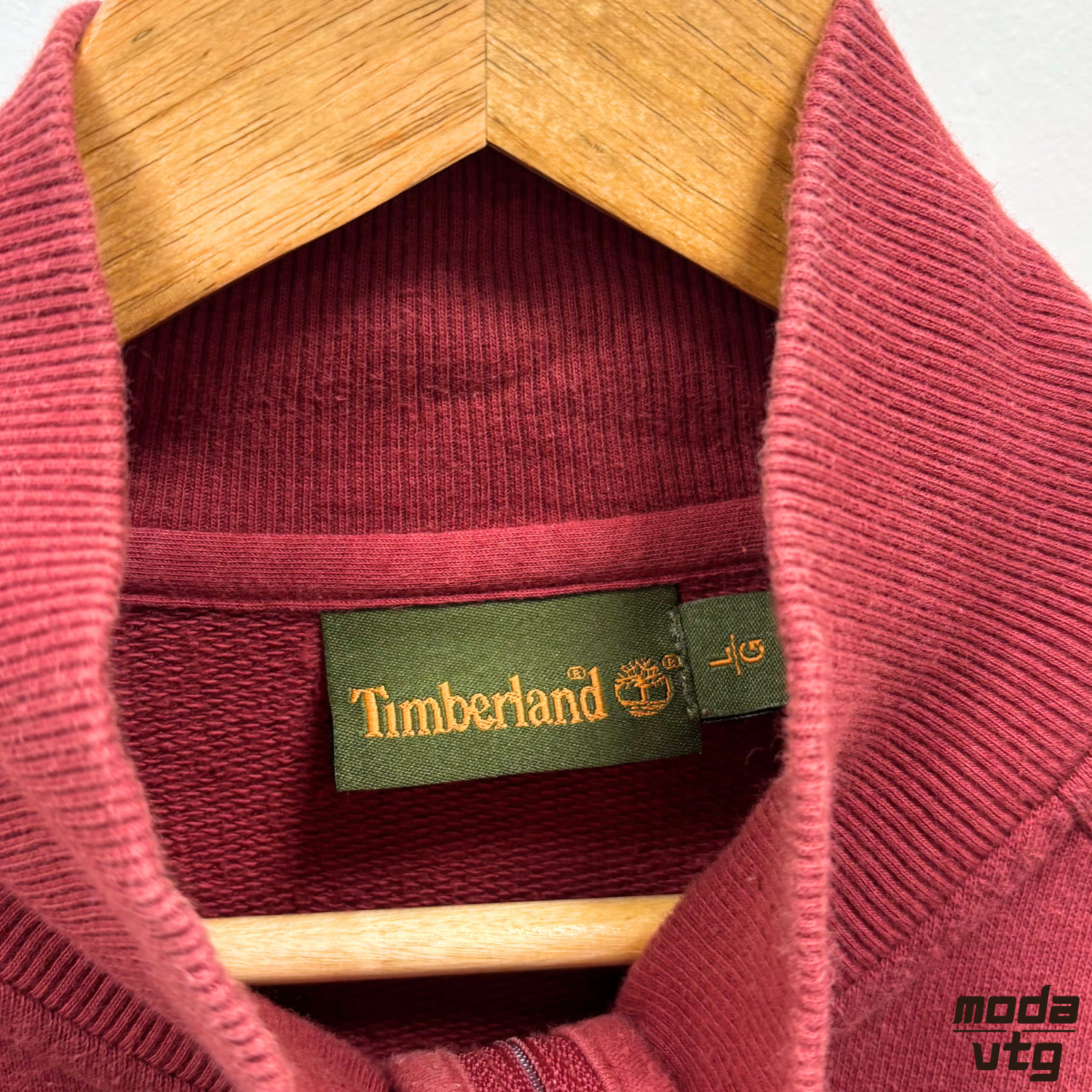 Vintage 90s Timberland Sweatshirt Yellow Red Large Full Zip