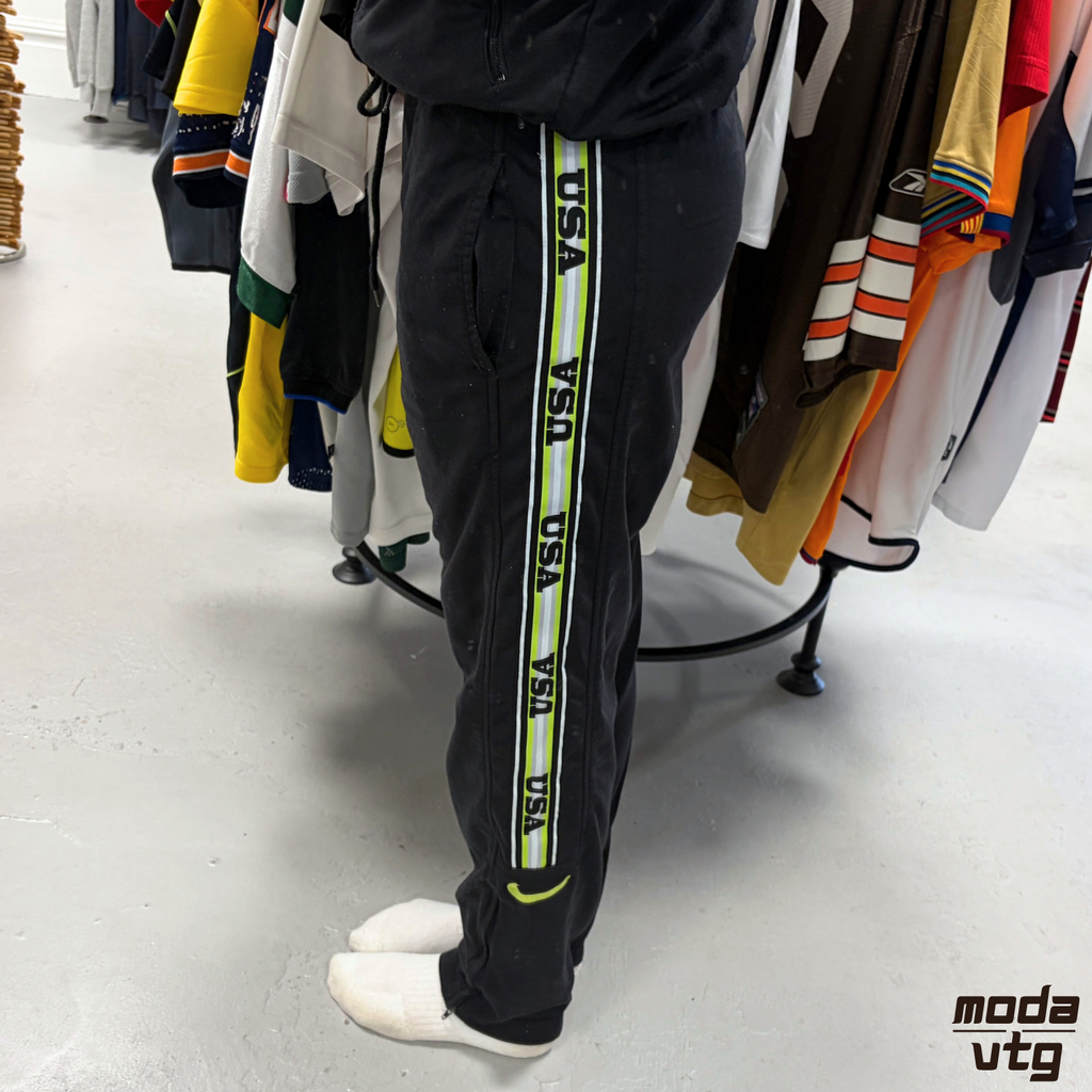 Vintage 90s Nike Tracksuit Black Small Retro Unisex Festival