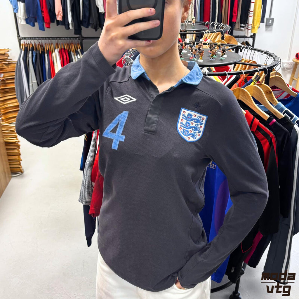 Vintage 2011/12 England Jersey Navy Small Umbro Retro Unisex Away Steven Gerrard