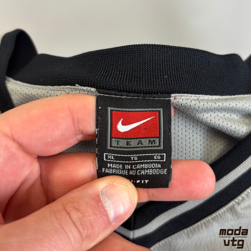 Vintage Y2K Nike Windbreaker Grey XL Pullover