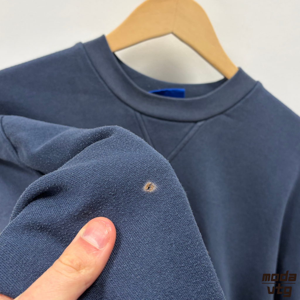 Vintage 90s Umbro Sweatshirt Navy Large Unisex Retro
