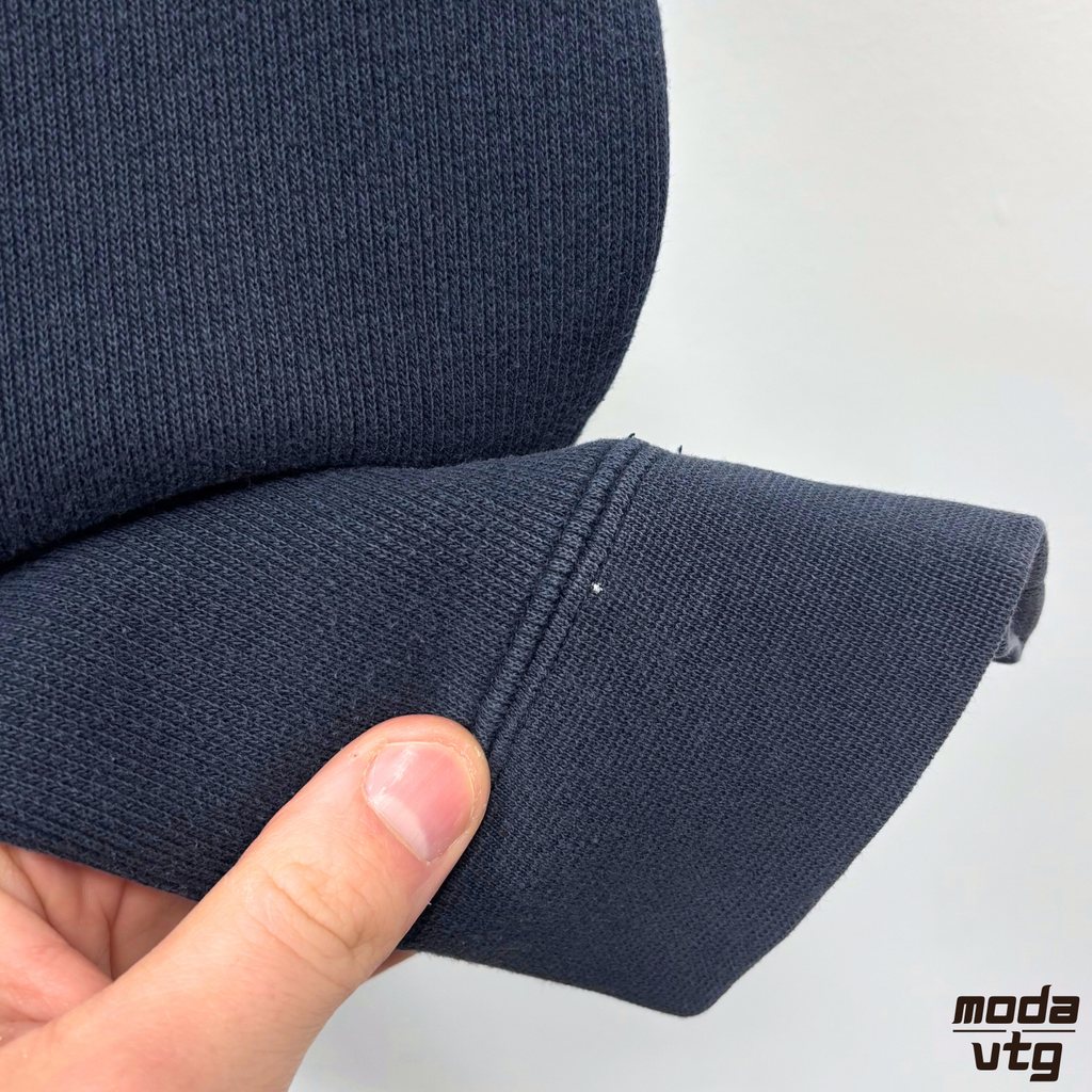 Vintage Y2K Nike Sweatshirt Navy Red Small Crewneck