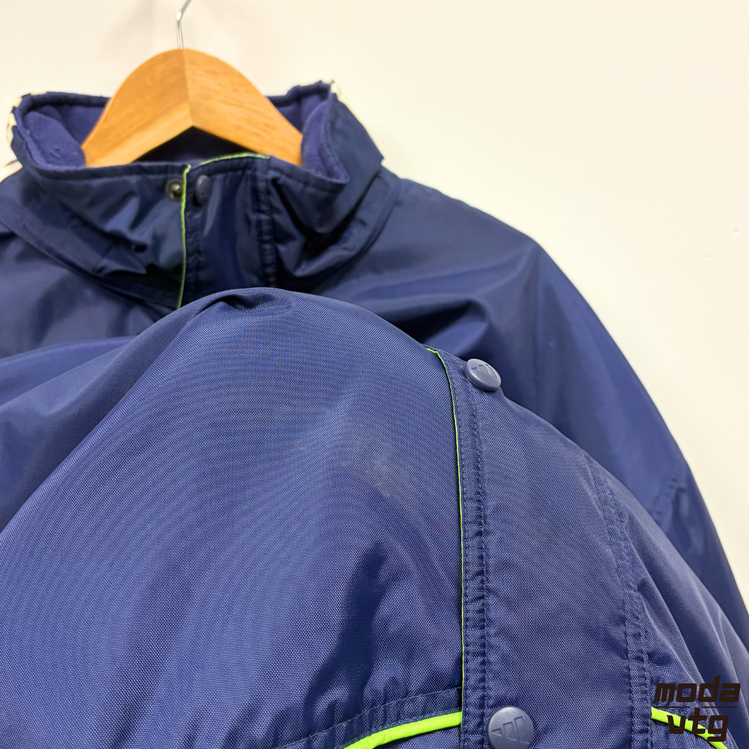 Vintage 90s Adidas Coat Navy XL Winter Retro Long