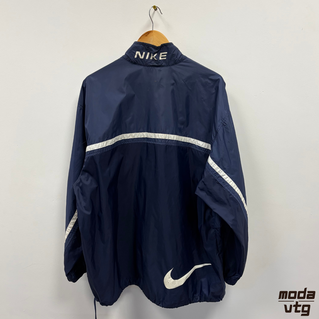 Vintage 90s Nike Raincoat Navy XL Windbreaker Winter Unisex