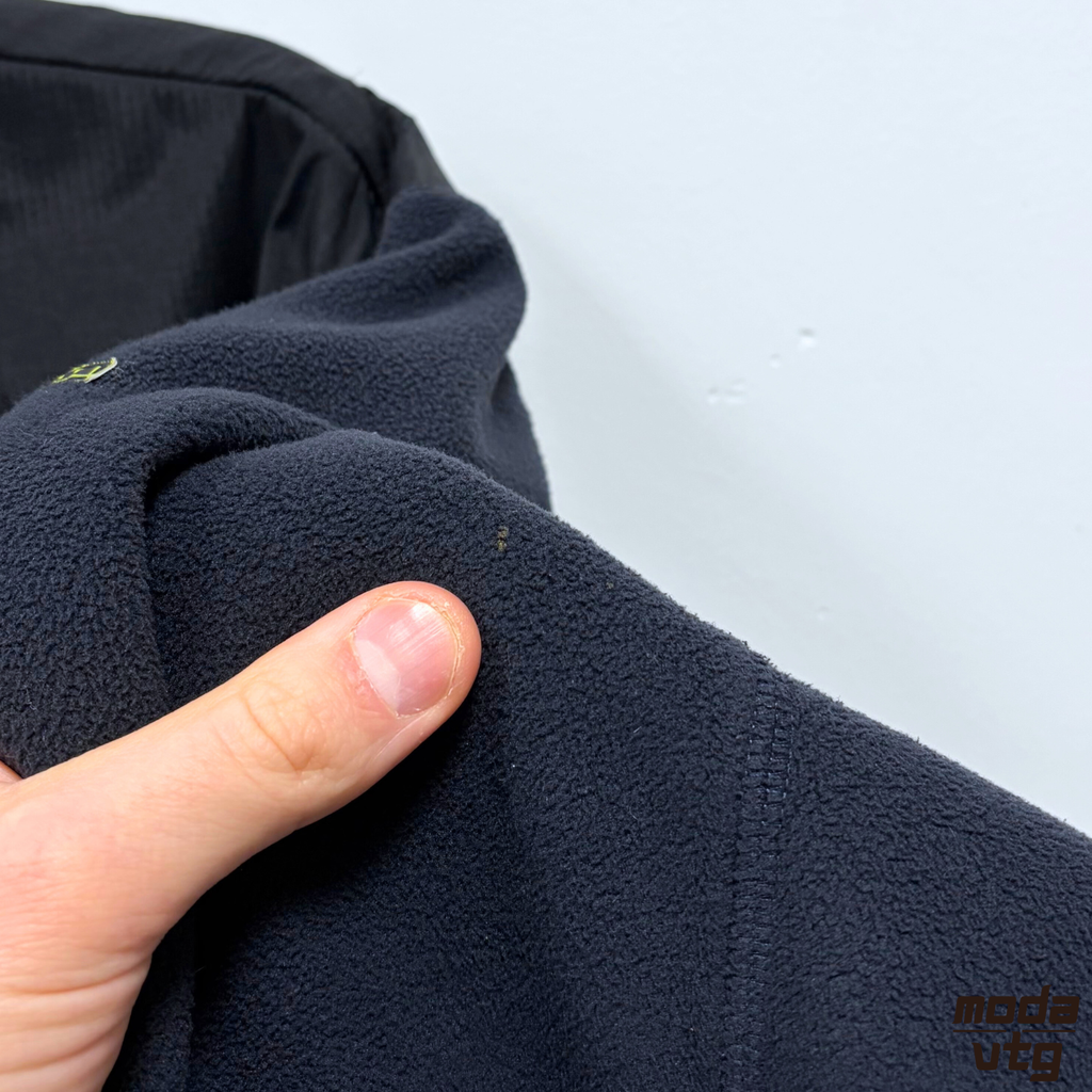 Vintage 90s Adidas Fleece Navy XL Full Zip Retro