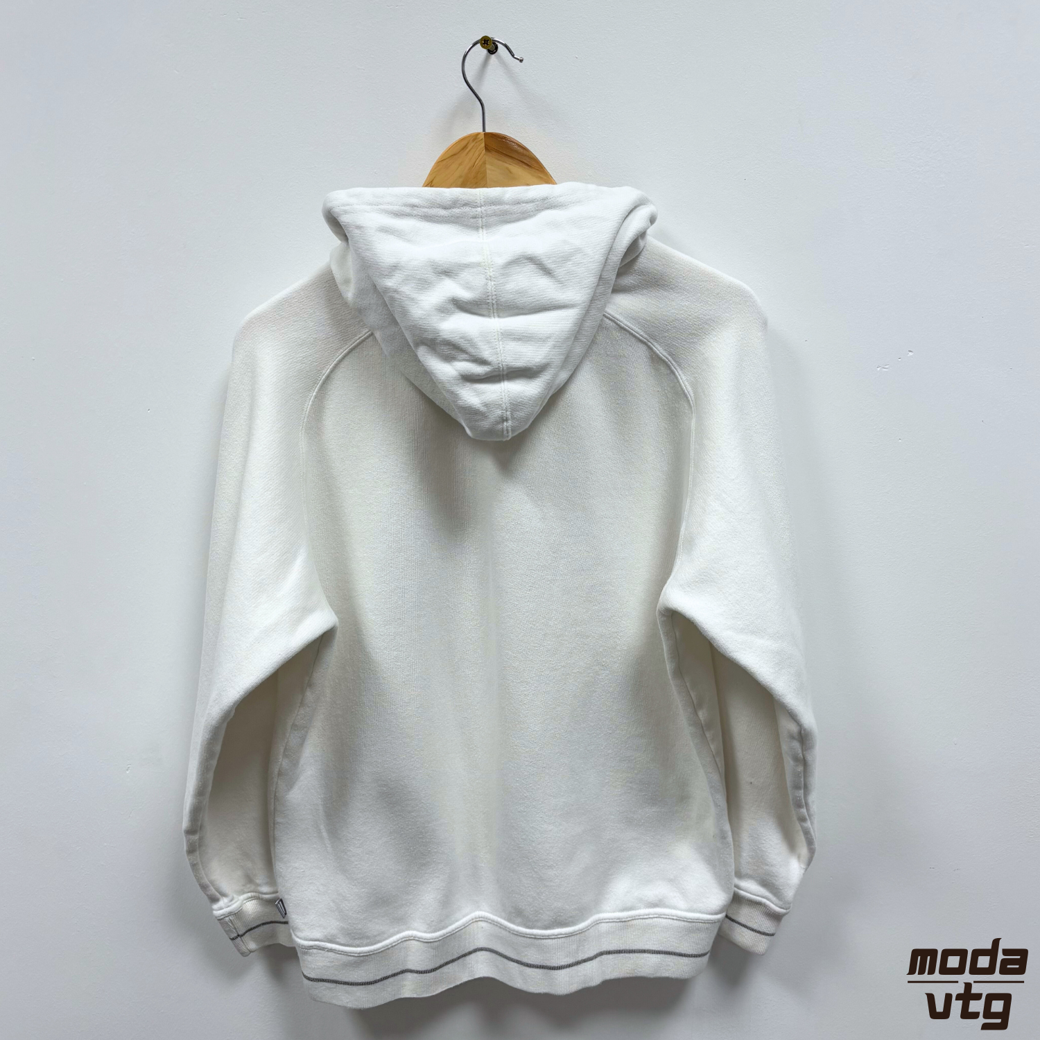 Vintage 90s Adidas Hoodie White Small AAC Adidas Athletic Club