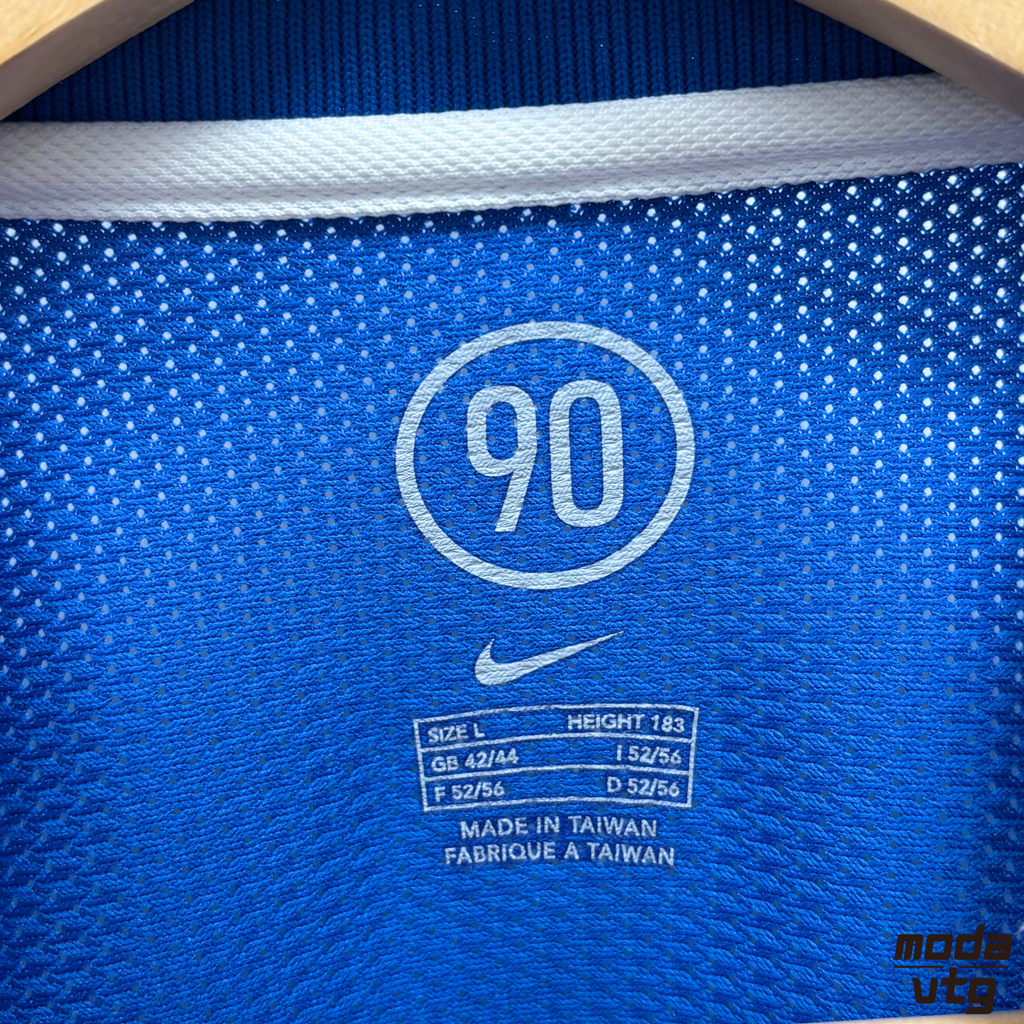 Vintage 2004/06 Russia Home Jersey White Large Retro Total 90