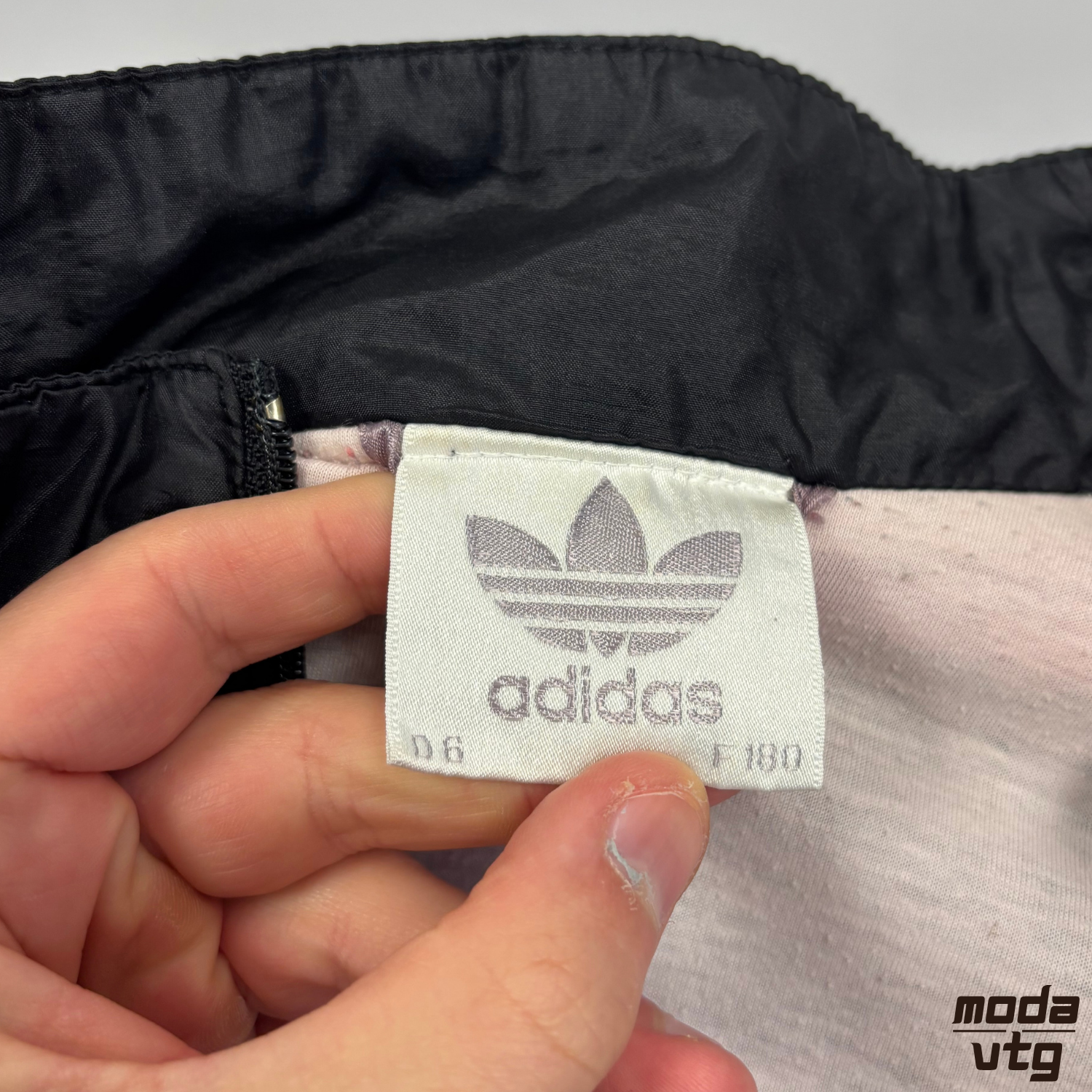 Vintage 90s Adidas Track Jacket Black Large Retro