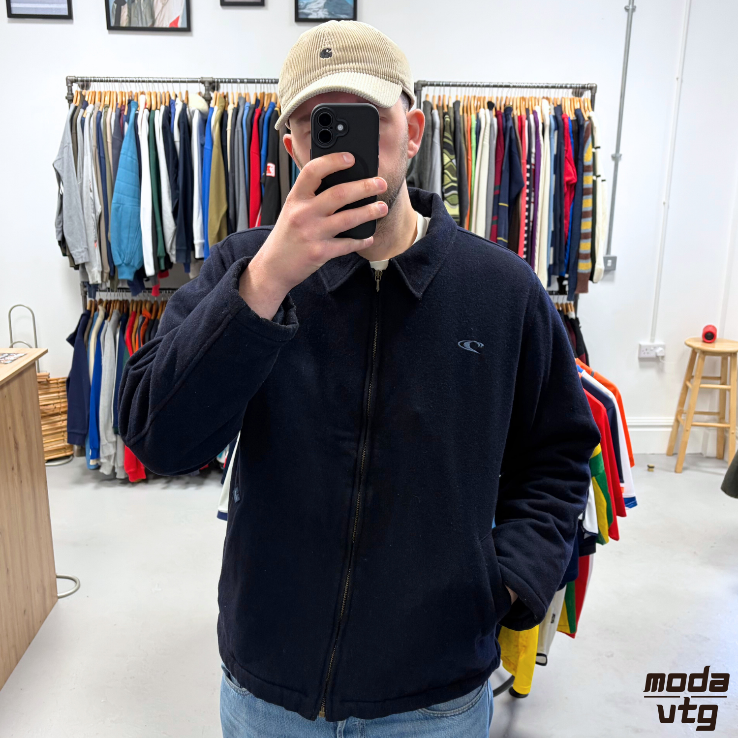 Vintage 90s O’Neil Jacket Navy XL Retro Fleece Jacket
