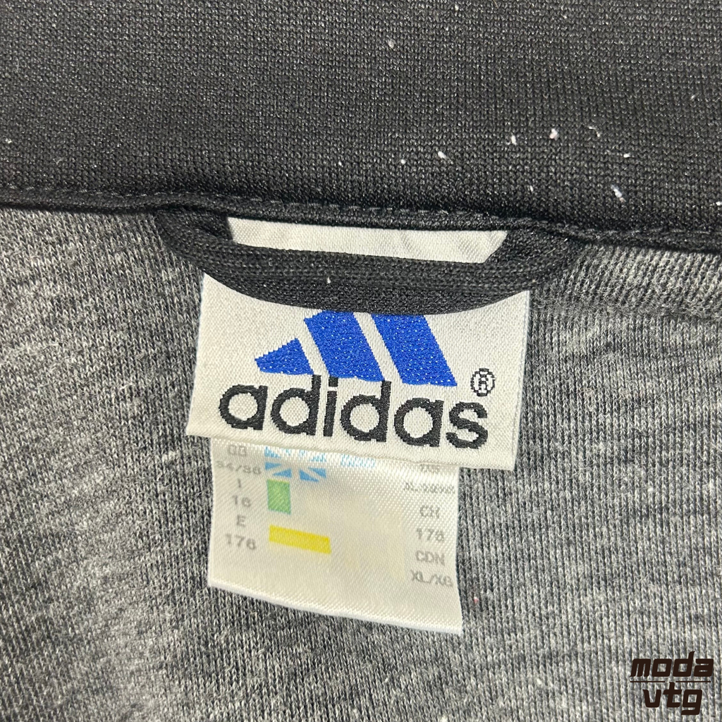 Vintage 90s Adidas Track Jacket Blue Medium Retro Unisex Festival