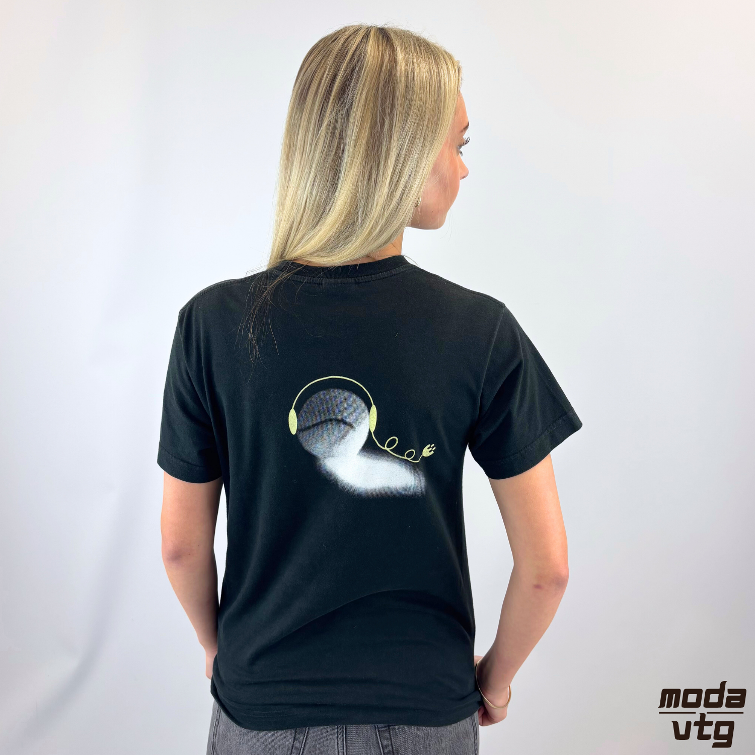 Vintage Y2K Nike Court T-Shirt Black Women’s Small Holiday Summer