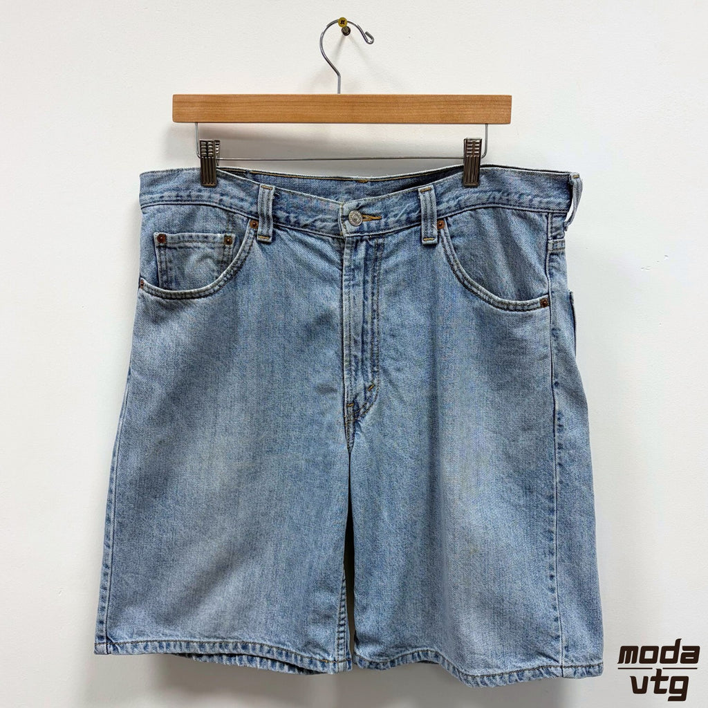 Vintage Y2K Levi’s Jorts Blue 36’ XL Denim Baggy Retro