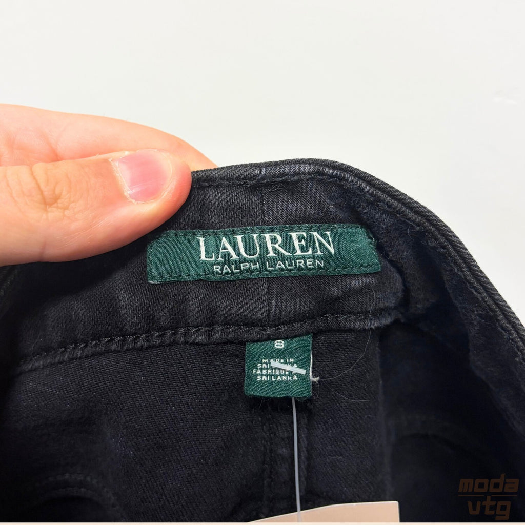 Vintage Y2K Ralph Lauren Jeans Black Women’s Medium Retro