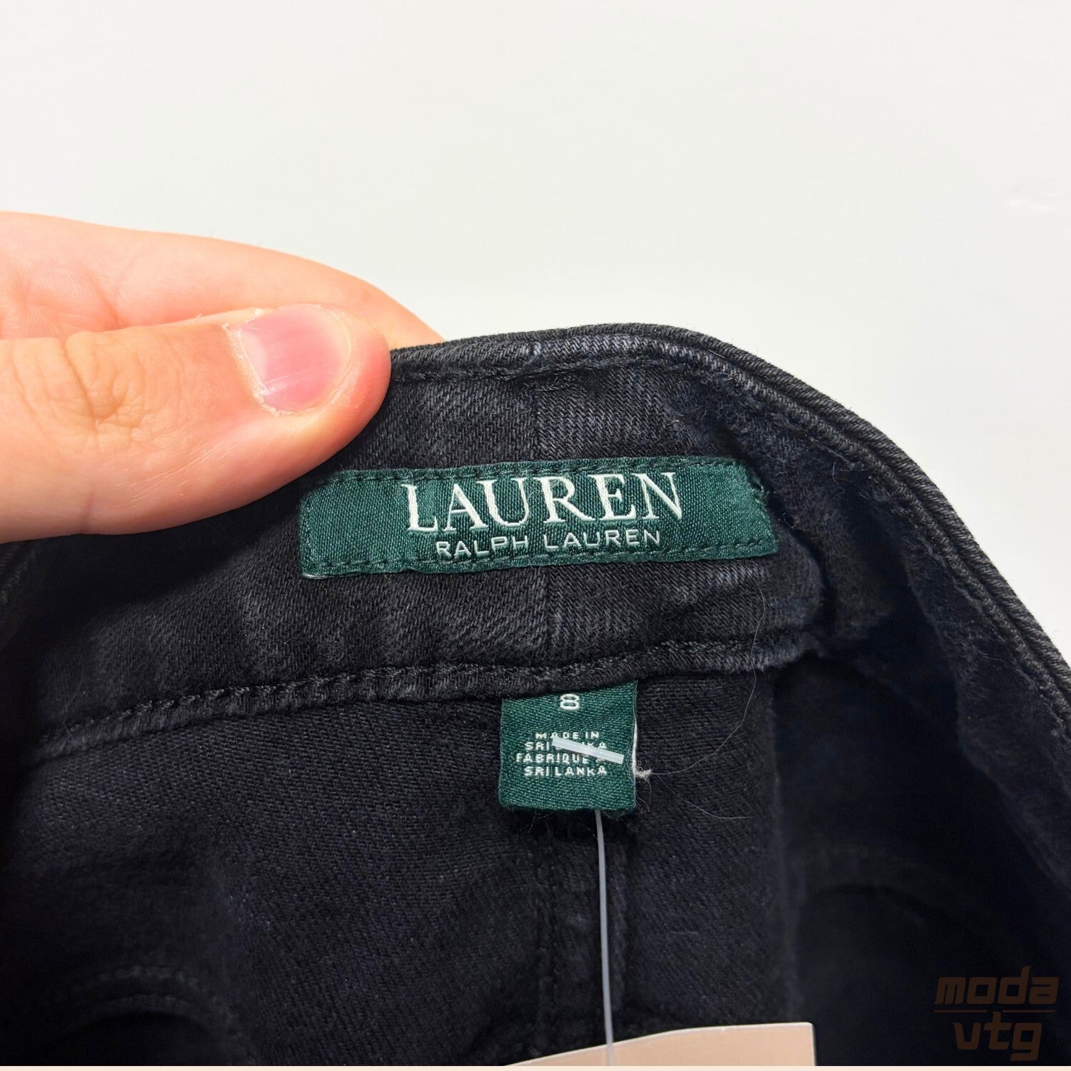 Vintage Y2K Ralph Lauren Jeans Black Women’s Medium Retro