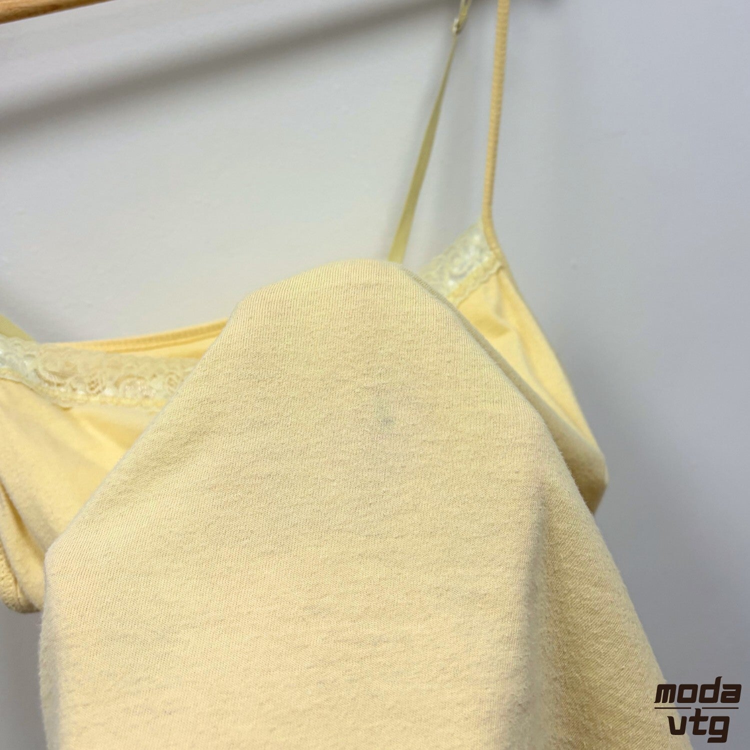 Vintage Y2K Cami Top Yellow Women’s Medium Summer Y2K