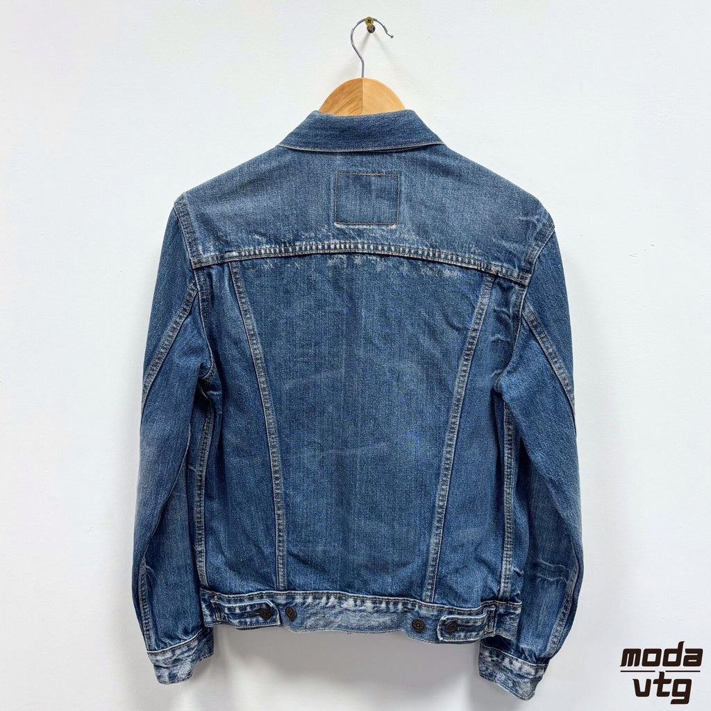 Levis Denim Jacket Blue Small Trucker Vintage Y2K Retro Workwear Unisex