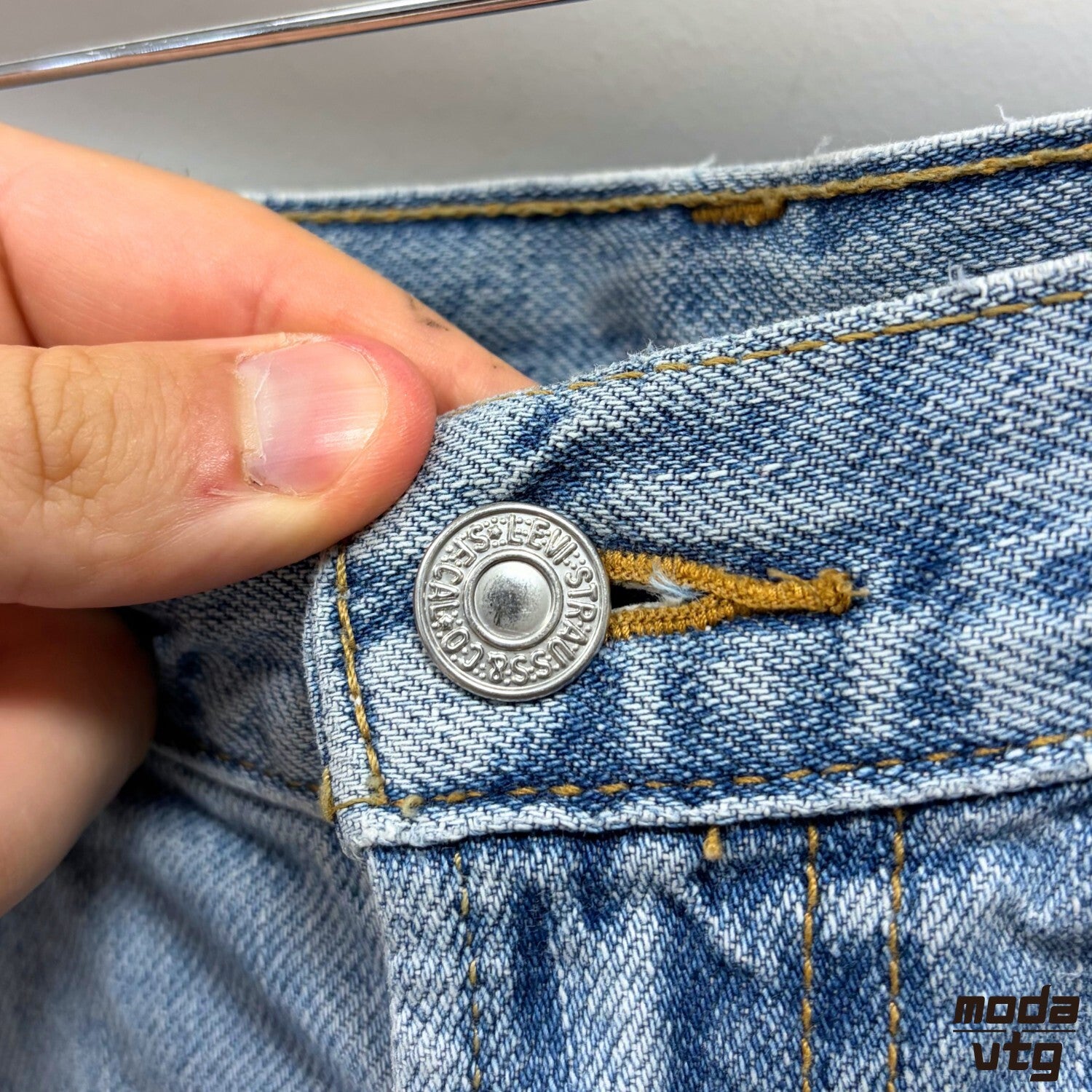 Vintage Y2K Levi’s Jorts Blue 36’ XL Denim Baggy Retro