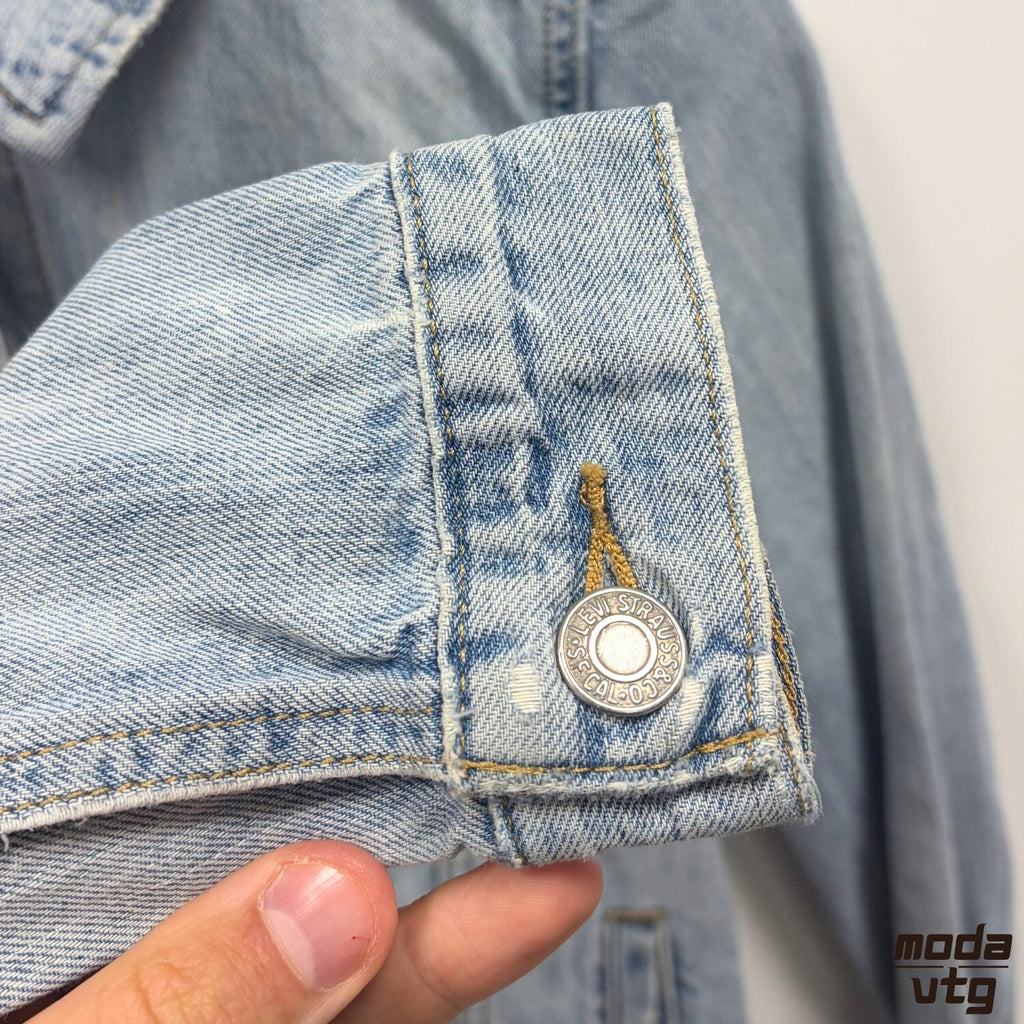 Vintage Y2K Levi’s Denim Jacket Blue Women’s XS Retro